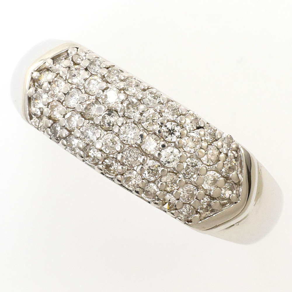 VINTAGE Silver Diamond Ring